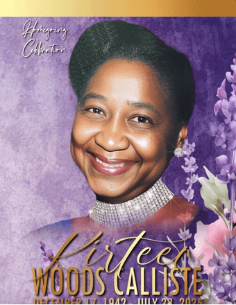 Kirteen Woods- Calliste Obituary